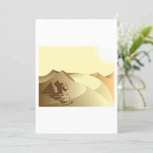 Invitation Sphinx Dans Le Désert