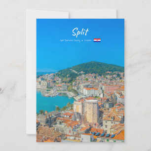 Invitation Split, Croatie - Ville côtière