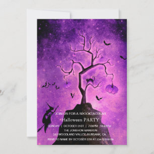 Invitation Spooktacular Dark Haunch Halloween Party