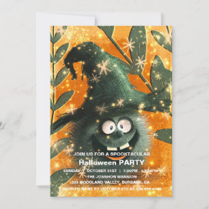 Invitation Spooktacular Dark Haunted House Halloween Party I