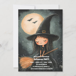 Invitation Spooktacular Dark Haunted House Halloween Party I