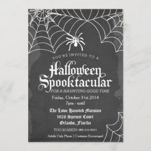 Invitation Spooktacular d'Halloween