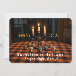 INVITATION SPOOKTACULAR D'HALLOWEEN