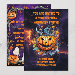 Invitation Spooktacular Halloween Bash