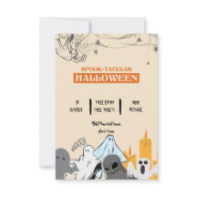 Spooktacular mignon fantôme Halloween parti