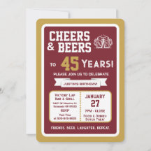 Sports Bar Anniversaire Acclamations et Bières pou