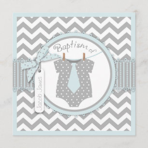 Invitation SQ-BLGY de baptême d'impression et de