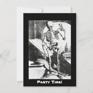 Invitation Squelette d'Anatomia Humani Corporis