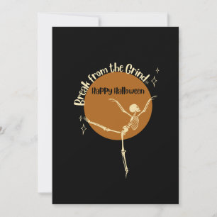 Invitation Squelette dansant BFTG 