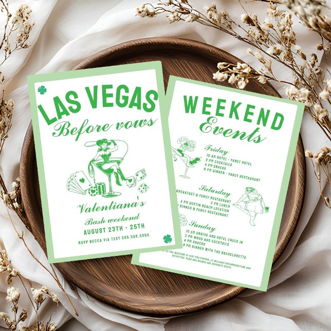 Invitation St patrick elle a trouvé son charme chanceux enter (Créateur téléchargé)