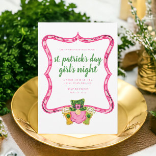 Invitation St Patrick's Day Fille's Night