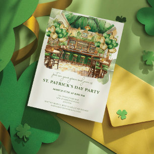 Invitation St. Patrick's Day Pub Party