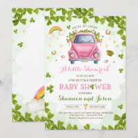 St Patrick's Little Shamrock Drive By Baby shower