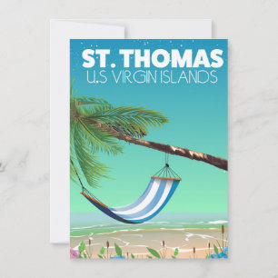 Invitation St Thomas Îles Vierges américaines.