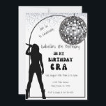 Invitation Star De Musique Dans Son Anniversaire Anniversaire<br><div class="desc">Donnez le ton aux fans de musique avec cette invitation d'anniversaire de style rétro branché aux époques.</div>