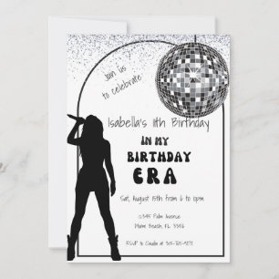 Invitation Star De Musique Dans Son Anniversaire Anniversaire