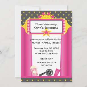 Invitation Star du cinéma !