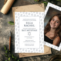 Star of David B'nai Bat Bar Mitzvah Photo personna