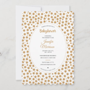 Invitation Stardust Celestial Magique Boho Baby shower or