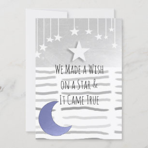 Invitation Stars et le Baby shower de Moon Boy