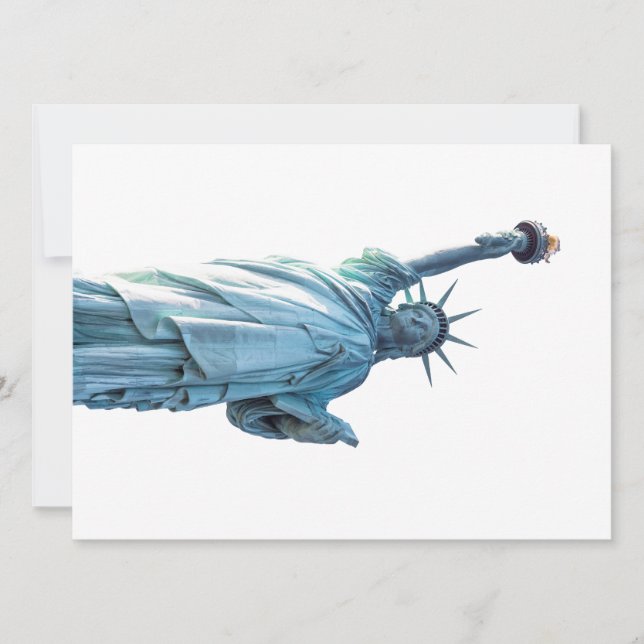 Invitation Statue de la liberté (Devant)