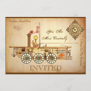 Invitation Steampunk