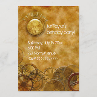 Invitation Steampunk