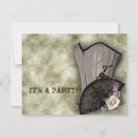 Steampunk Corset and Fan Goth Wedding