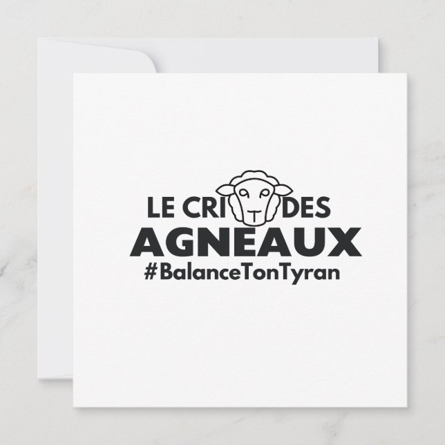 Invitation Sticker (Devant)