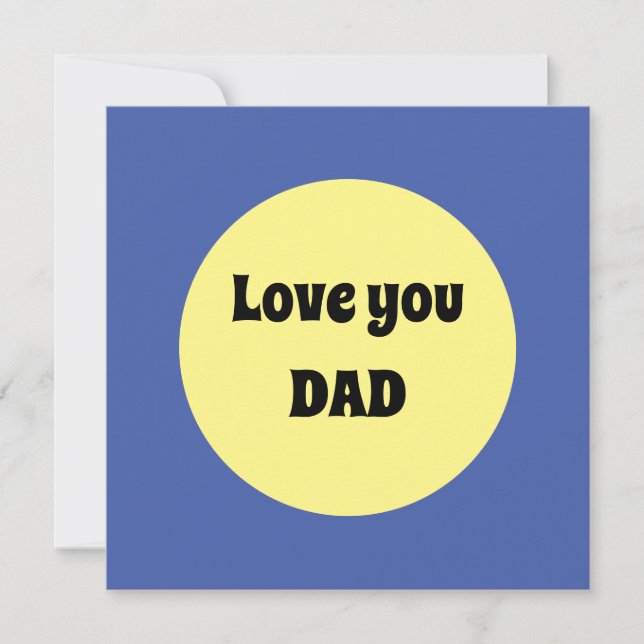 Invitation Sticker Carré à gros point jaune (Devant)