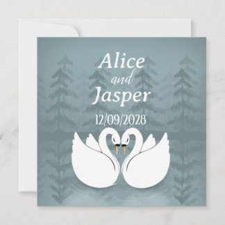 Invitation Sticker de mariage romantique et élégant