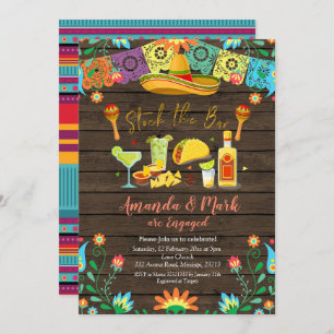 Invitation Stock mexicain Le Bar Fiesta