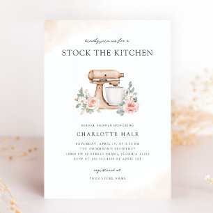 Invitation Stock moderne la cuisine