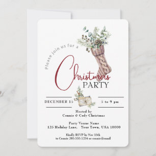 INVITATION STOCKAGE DE NOËL AVEC GREENS PARTY