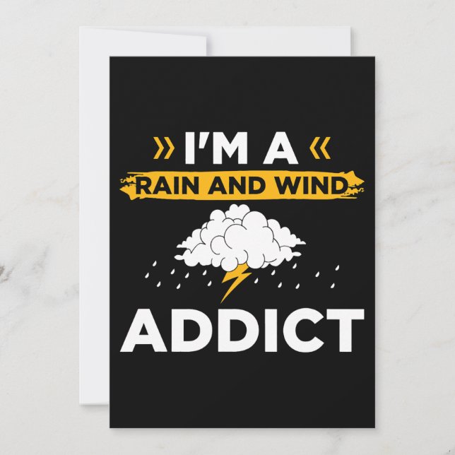 Invitation Storm Hunter Design pour Tornado Hunter Storm Spot (Devant)