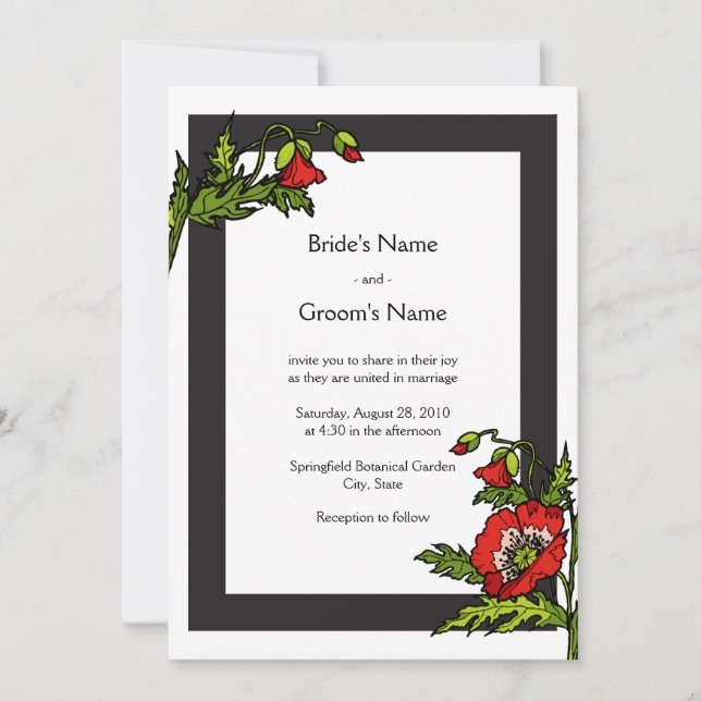 Invitation Storybook 5x7 (Devant)