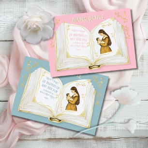 Invitation Storybook Fairytale New Chapter Diaper Raffle