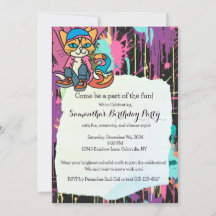 Street Retro Chat, Casquette et Basket| Drôle