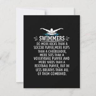 Invitation Strong Swim Swimming Toxits For Men Women