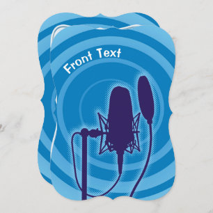 Invitation Studio microphone