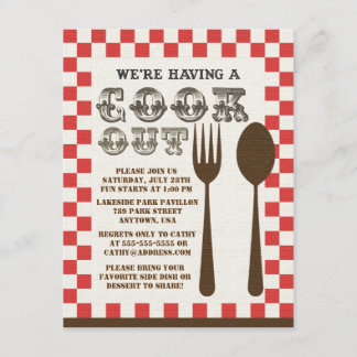 Invitation Style de cuisine Vintage