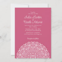Style Mandala Mariage Classique Orné Art Déco