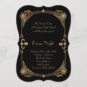 Invitation Style Prom Night Empire