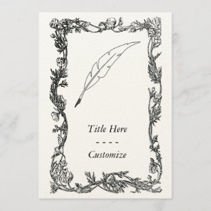 Invitation Stylo de cannette