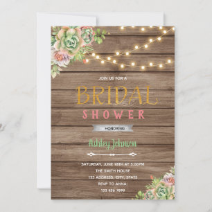 Invitation Succès de l'invitation à thème mariage