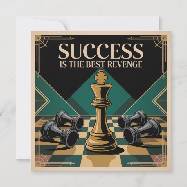 Invitation Success Is The Best Revenge (Devant)