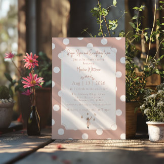 Invitation Sucre, Épice et Tout Ce Qui Est Agréable - Invitat