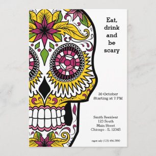 Invitation Sugar Skull