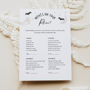 Invitation SUGARBOO Baby shower Ce qui est sur votre jeu de t