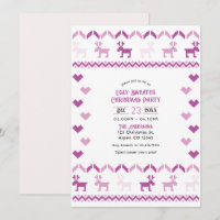 Sugarplum & Snow Knit Ugly Sweet Christmas Party